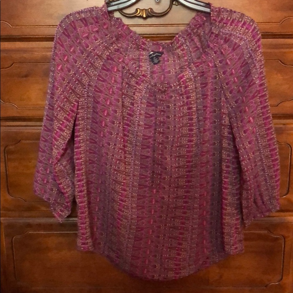 Patterned Blouse From American Eagle - image 1